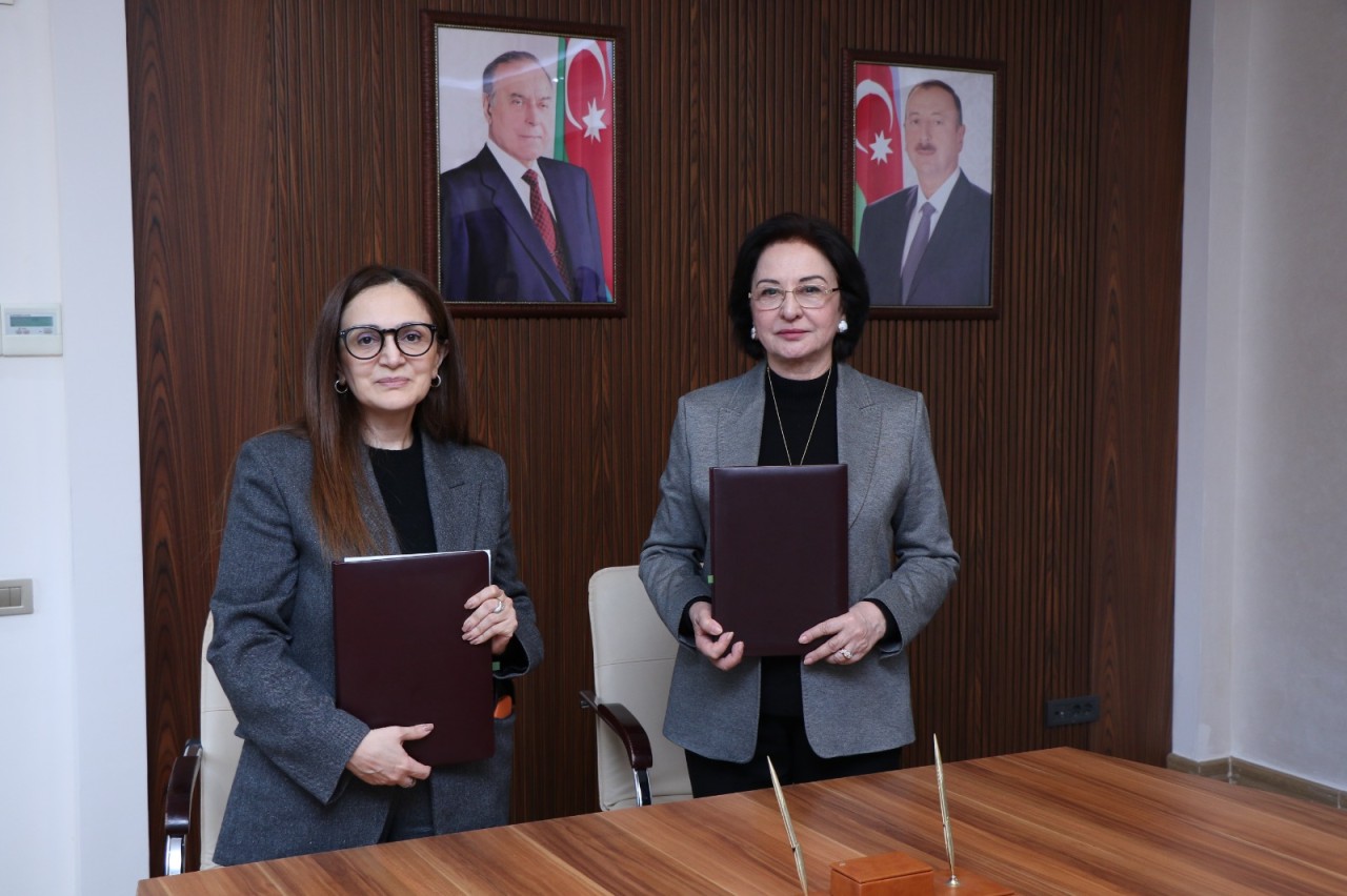 AzMİU süni intellekt sahəsində yeni əməkdaşlığa başlayır - FOTOLAR